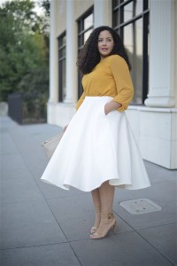 office look été jupe midi  (1) 
